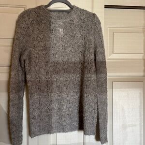 Magaschoni mohair/ wool crew neck sweater